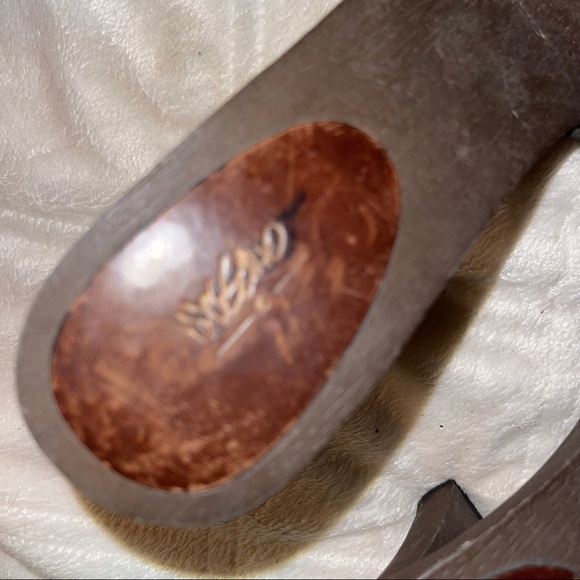 New massimo Brazil heels brown with studs size 9 - Picture 6 of 6